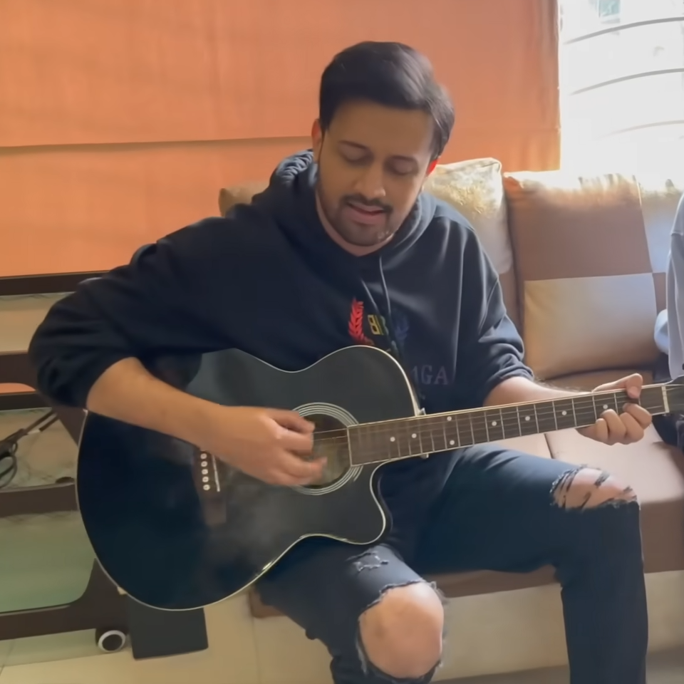 Atif Aslam in 2021, who played Hilmand in Sang-e-Mah
