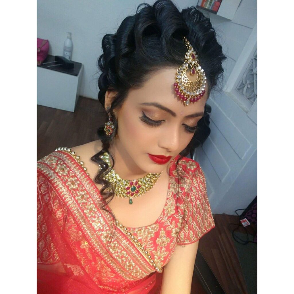 Bridal makeup