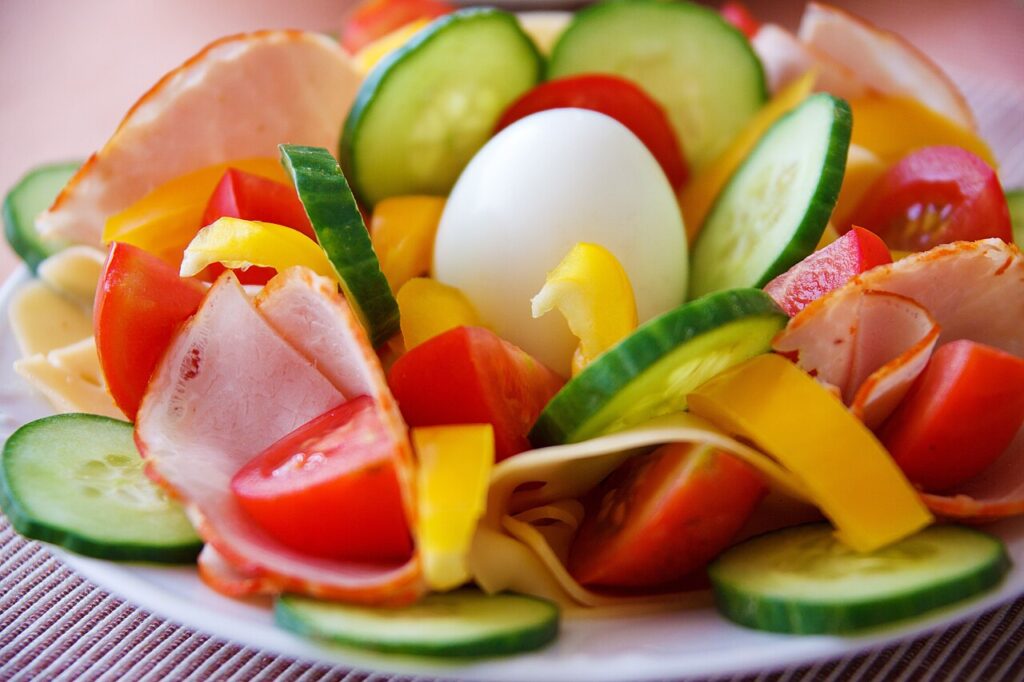 A healthy salad