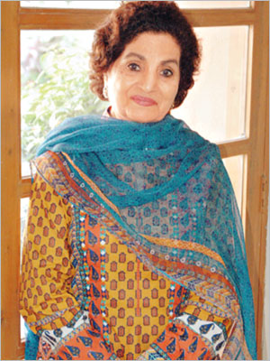 Playwright Haseena Moin, writer of Ankahi, Tanhaiyan and Dhoop Kinare