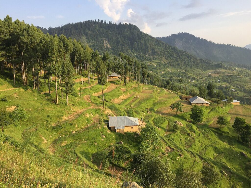 Jan Baik village in the Allai Valley, Battagram district, Khyber Pakhtunkhwa