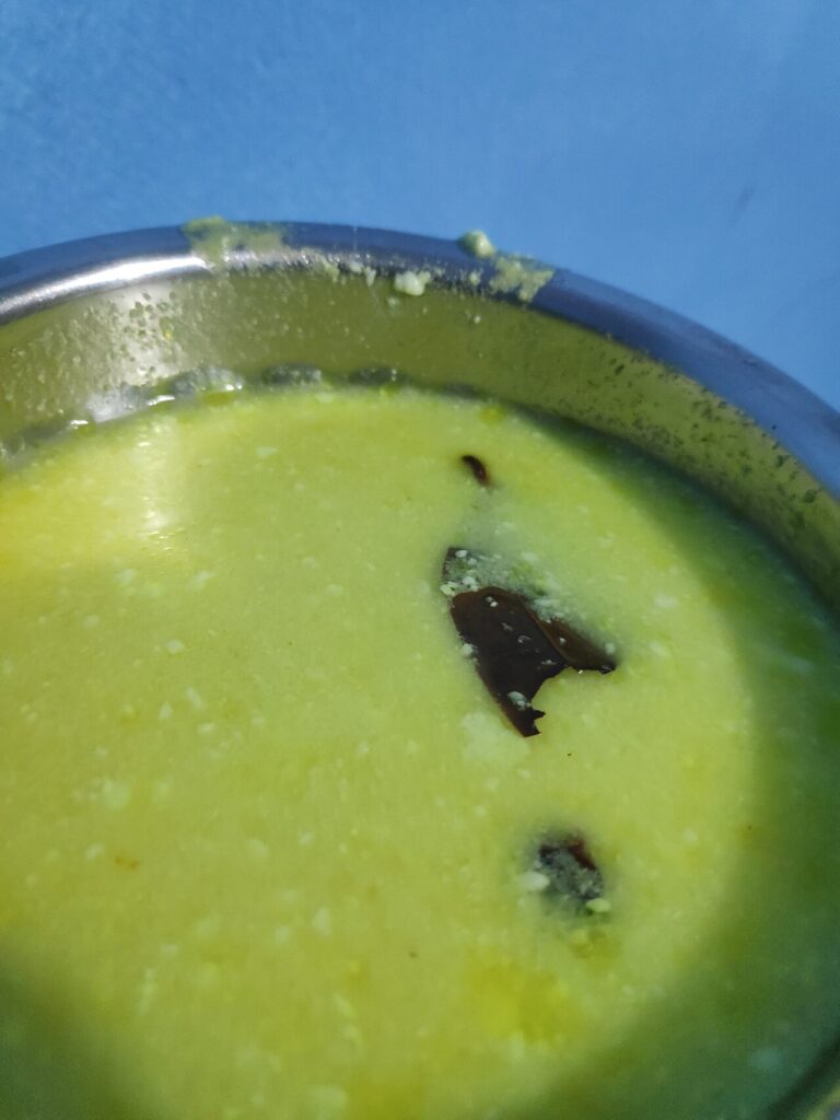 Karhi with rice