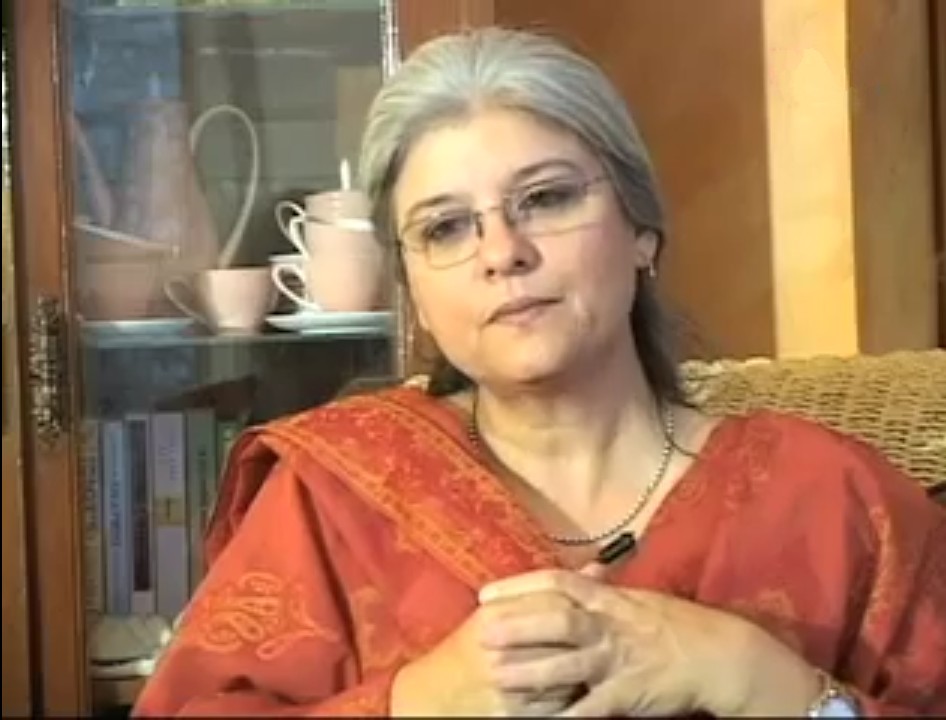 Marina Khan, who played Dr Zoya in Dhoop Kinare, in 2012