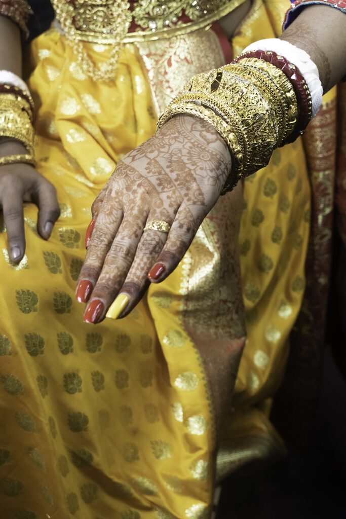 Mehndi, a highlight of Pakistani wedding events