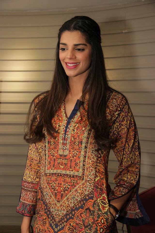 Sanam Saeed, who plays Zeba in the ARY Digital serial Kafeel